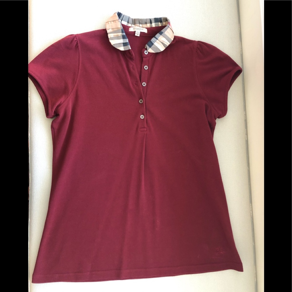 Authentic Burberry Womens Polo blouse